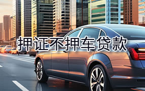 文山押证不押车贷款